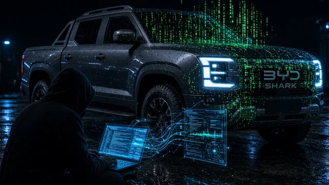 BYD Shark é “invadida” por hacker e expõe fragilidade de carros conectados