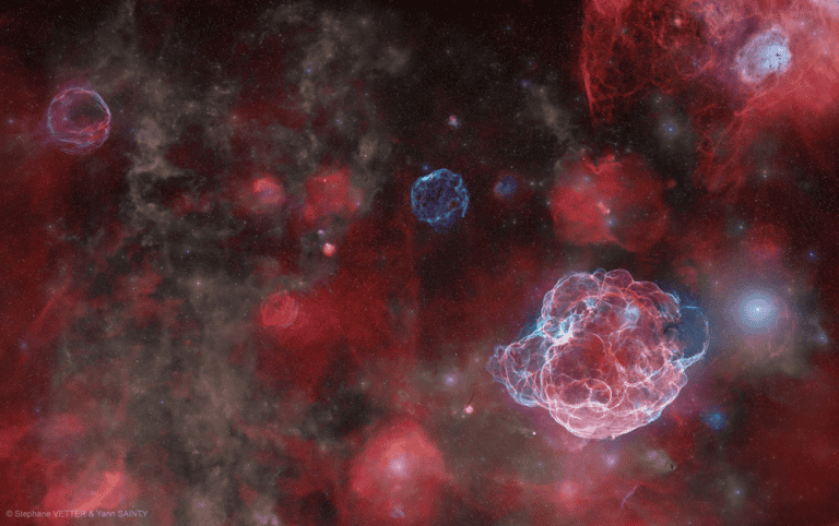Fantasmas cósmicos e analema nas Imagens Astronômicas da Semana