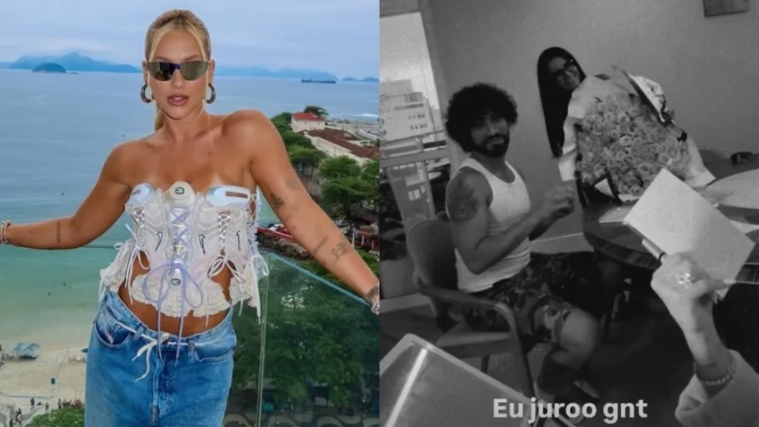 Virginia Fonseca recebe buqu&ecirc; misterioso ap&oacute;s t&eacute;rmino com Vini Jr.