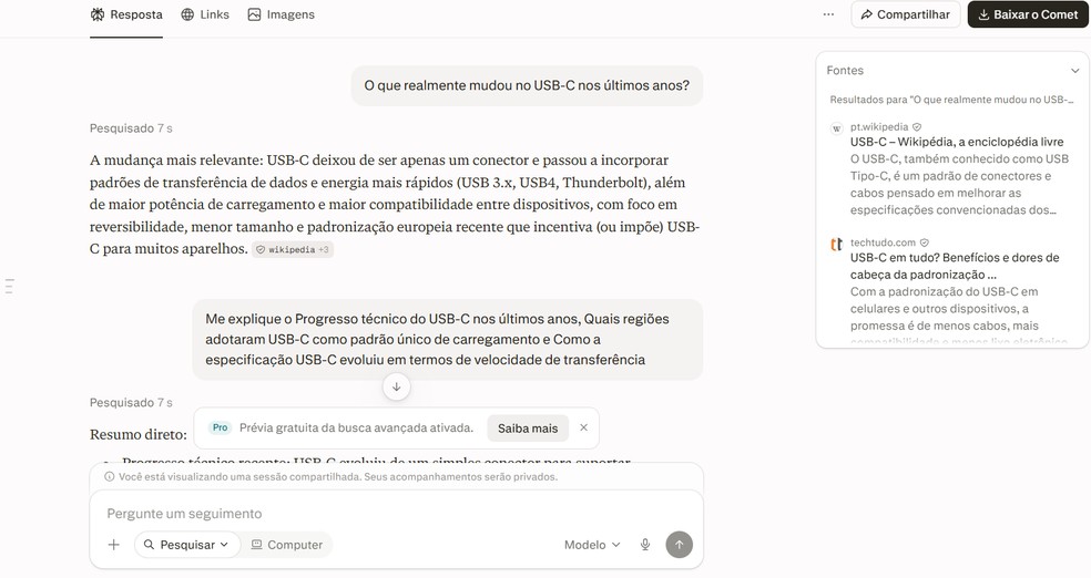 Perplexity + ChatGPT: como usar as duas IAs juntas para pesquisar melhor