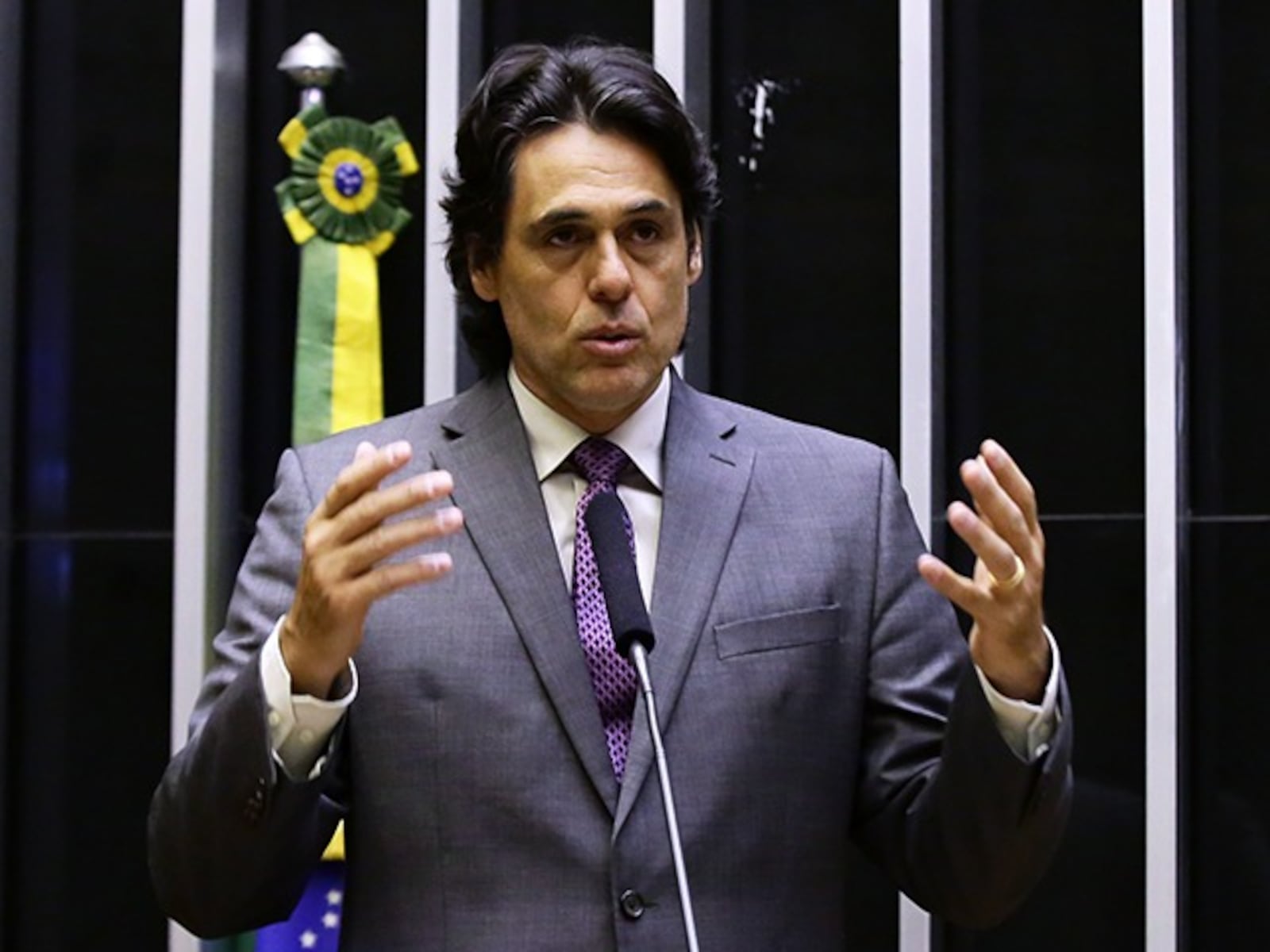 Ex-futebolista e político brasileiro, filiado ao Partido Social Democrático Reprodução/Câmara do Deputados