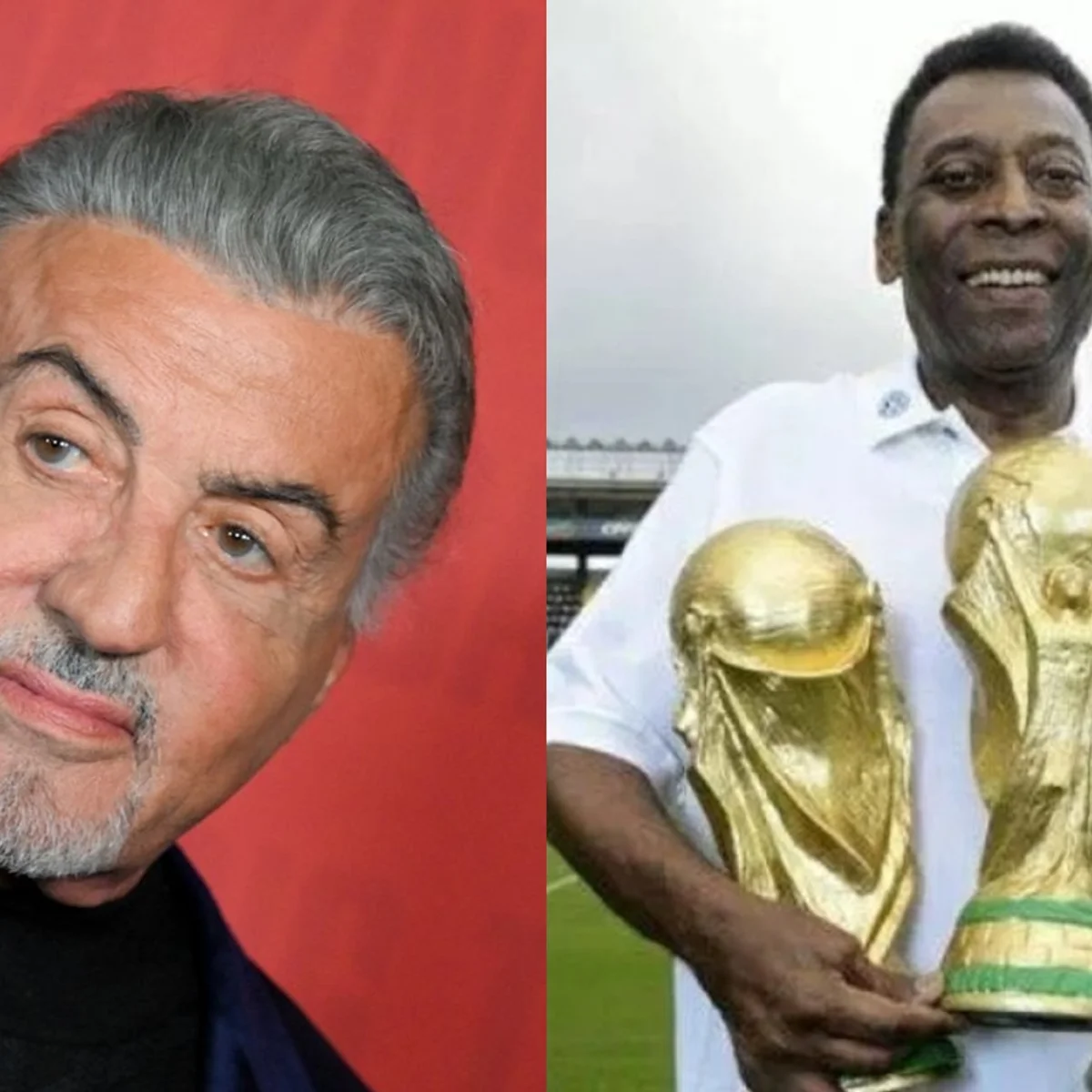 Sylvester Stallone relembra história inusitada com Pelé: "Quebrou meu dedo"