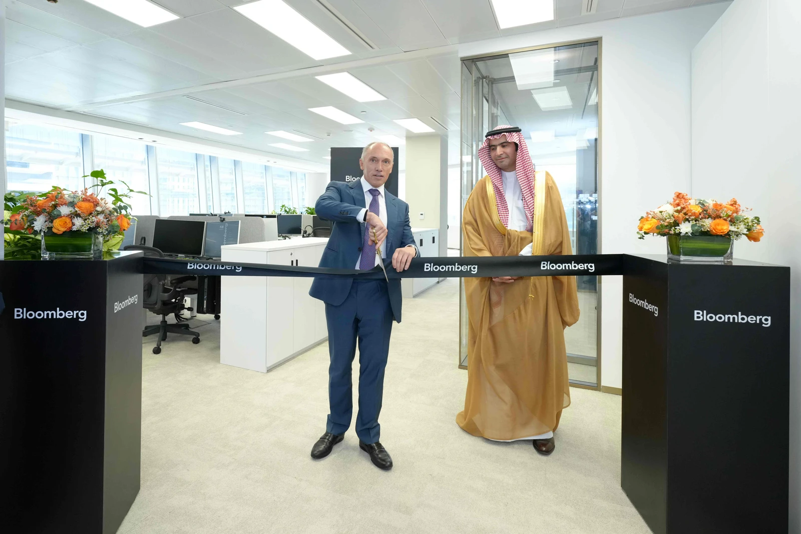 A Bloomberg amplia sua presença na Arábia Saudita com novo escritório em Riade