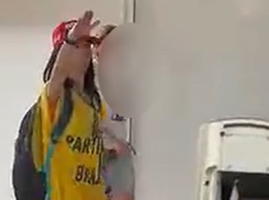 Polícia identifica mulher que fez saudação nazista durante votação no Rio de Janeiro