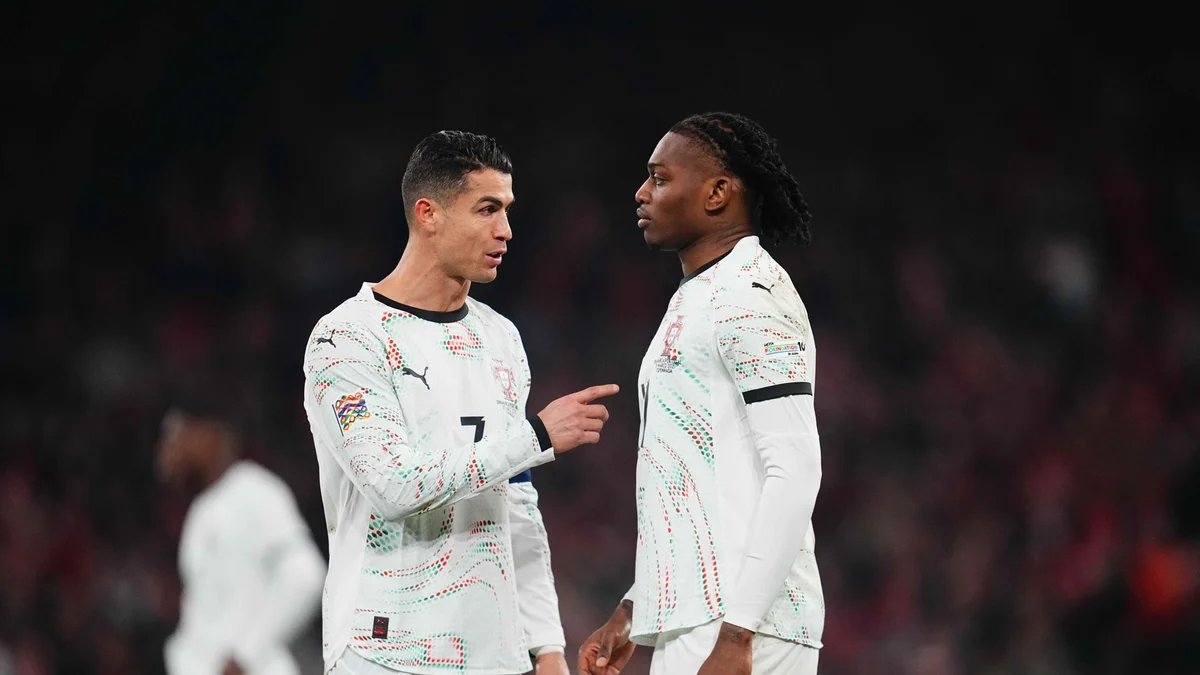 Rafael Leão assume a camisa 7 de Portugal após saída de Cristiano Ronaldo