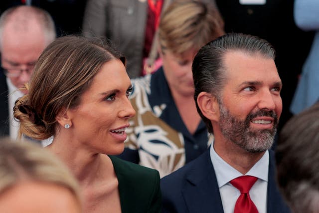 Bettina Trump addressed the coverage in a joint Instagram statement with Trump Jr., noting they were married ‘surrounded ONLY by our family’ and calling Kremlev a ‘dear friend’ who ‘very generously hosted two incredible nights of celebrations for us AFTER our wedding’
