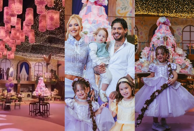 Torcida para reconciliação de Virginia e Zé Felipe, ausência de Leonardo e show de Safadão: tudo o que rolou na festa de Maria Flor