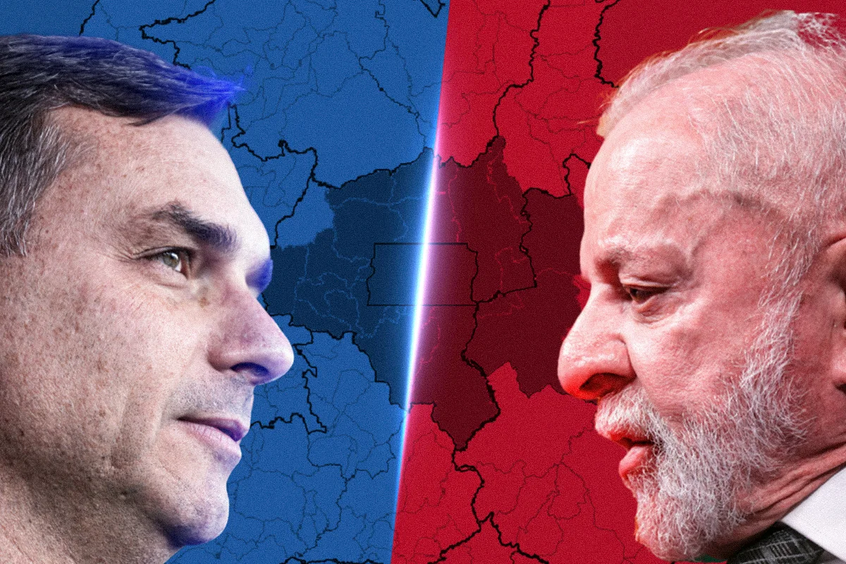Quaest: Flávio Bolsonaro tem 46% e Lula marca 44% no 2º turno