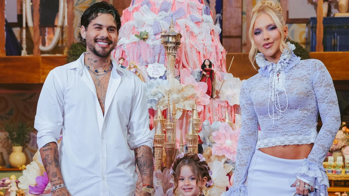 Princesa em festa de Maria Flor detalha interação de Virginia e Zé Felipe