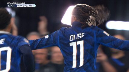 França 4 x 1 Bélgica | Melhores momentos | 4ª rodada | Grupo A1 | Liga das Nações 26/27