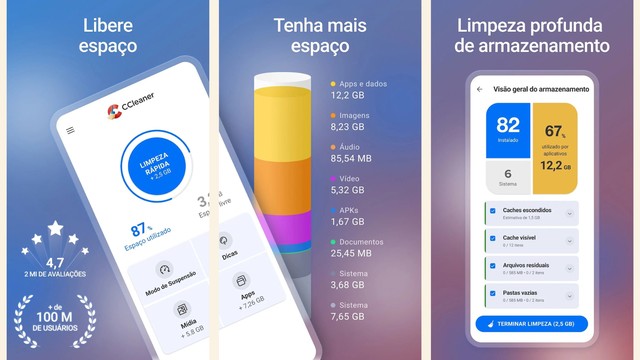 Celular sem armazenamento? 10 apps que ajudam a encontrar arquivos pesados