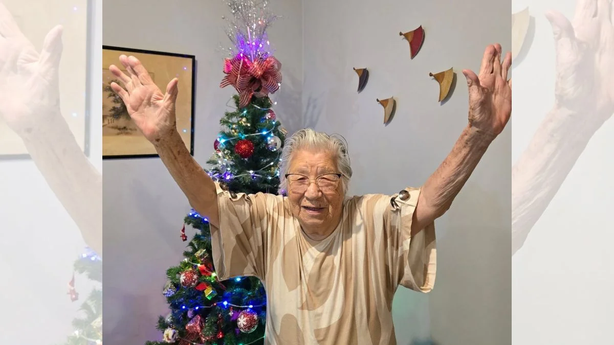 Idosa de 101 anos é batizada pela primeira vez na Igreja Católica