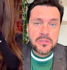 Albert Bressan criticou publicamente Carol Lekker por tratamento com Adryana Ribeiro. Foto: Reprodução/RecordTV, @albertbressan / Purepeople