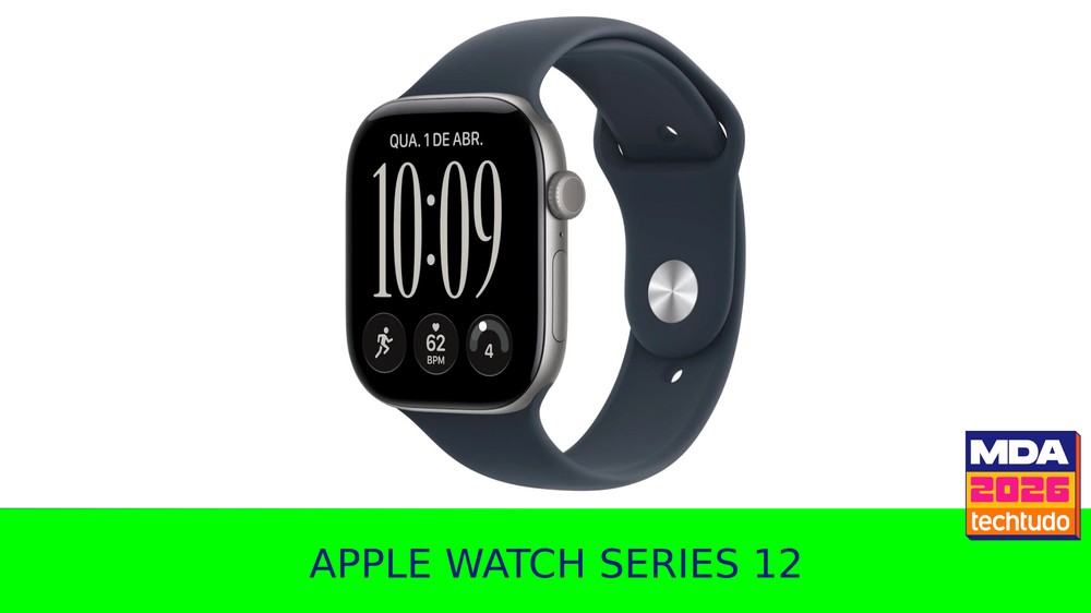 Apple Watch Series 12 foi lançado em setembro de 2026 — Foto: Arte/TechTudo