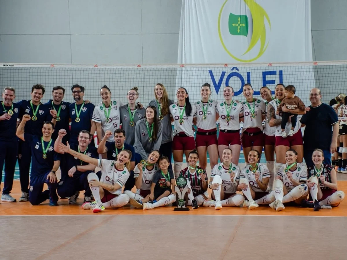 Fluminense garante o título inédito da 5ª edição da Copa Brasília de Vôlei