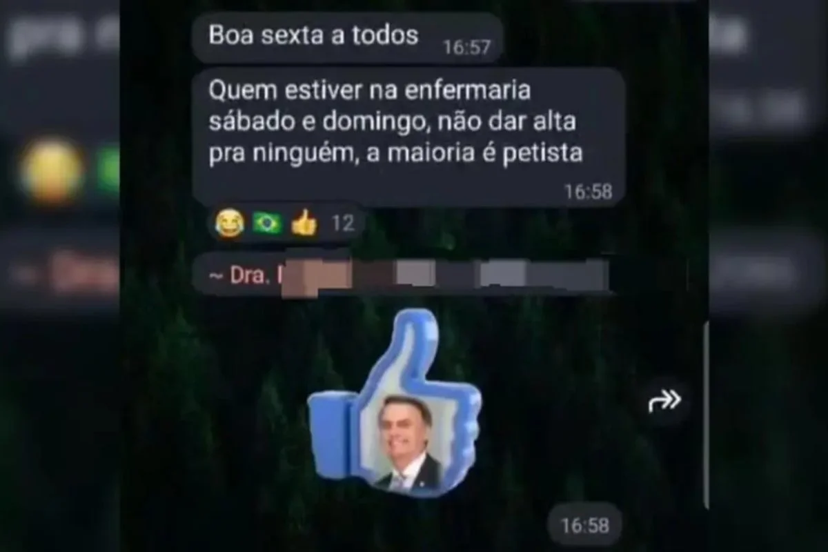 Médica que mandou trancar petistas não voltará às atividades, diz hospital