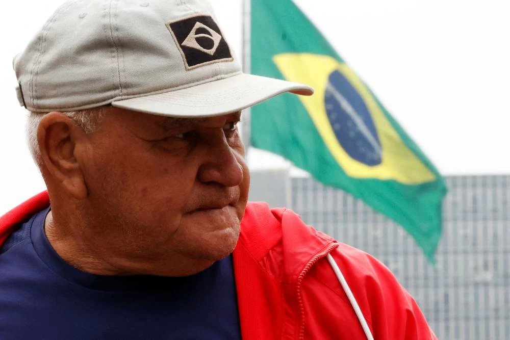 A man looks on one day after general elections have led to a second-round run-off for president between Brazilian President Luiz Inacio Lula da Silva of the Workers' Party (PT) and Flavio Bolsonaro of the Liberal Party (PL), in Sao Paulo, Brazil, October 5, 2026. (Reuters)