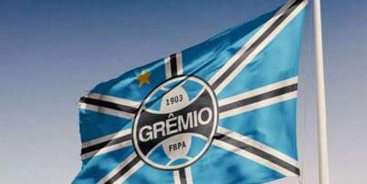 Bandeira Gr&ecirc;mio Foto: Divulga&ccedil;&atilde;o/Gr&ecirc;mio / Esporte News Mundo