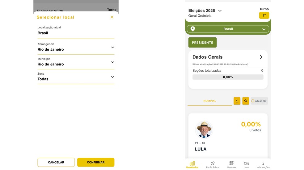 Eleições 2026: como acompanhar a apuração dos votos pelo celular